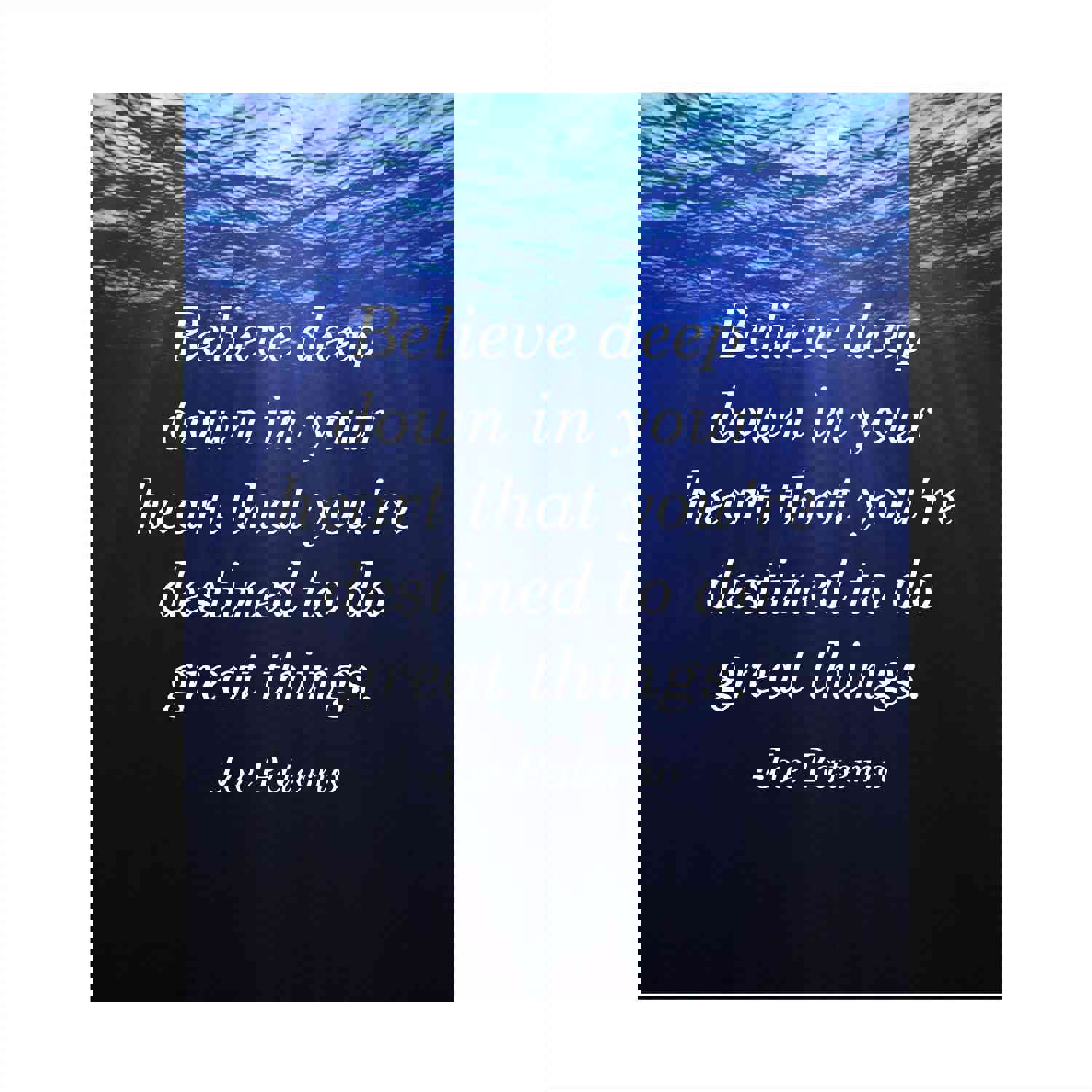 Joe Paterno Quotes - Inspirational Wall Sign - 8 x 10 Motivational Art Print - Ready to Frame - Home & Office Decor