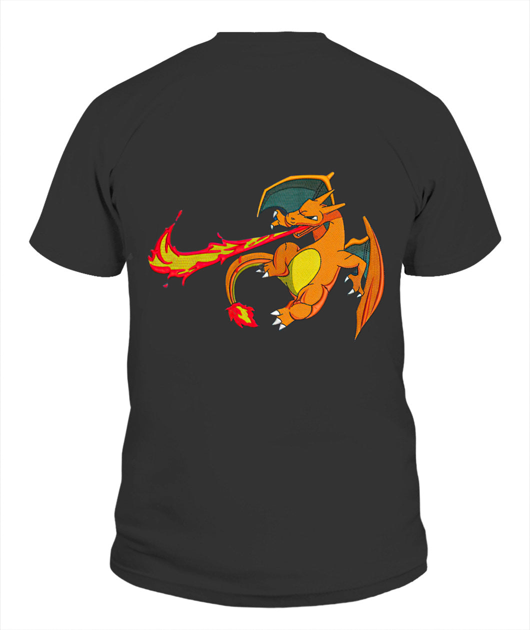 Charizard Simple Swoosh Custom 2-Side Printed Hoodie - Unisex