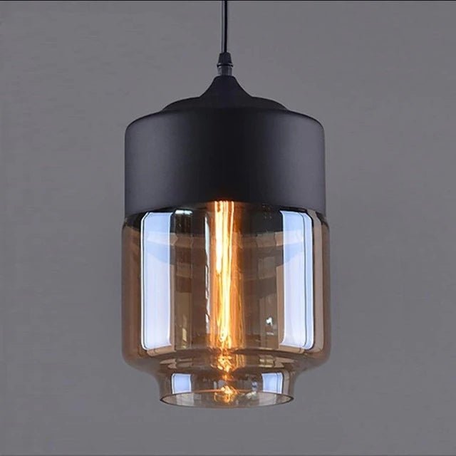 MIRODEMI® Modern Loft Hanging Glass Pendant Lamp for Kitchen, Restaurant, Bar, Living Room, Bedroom