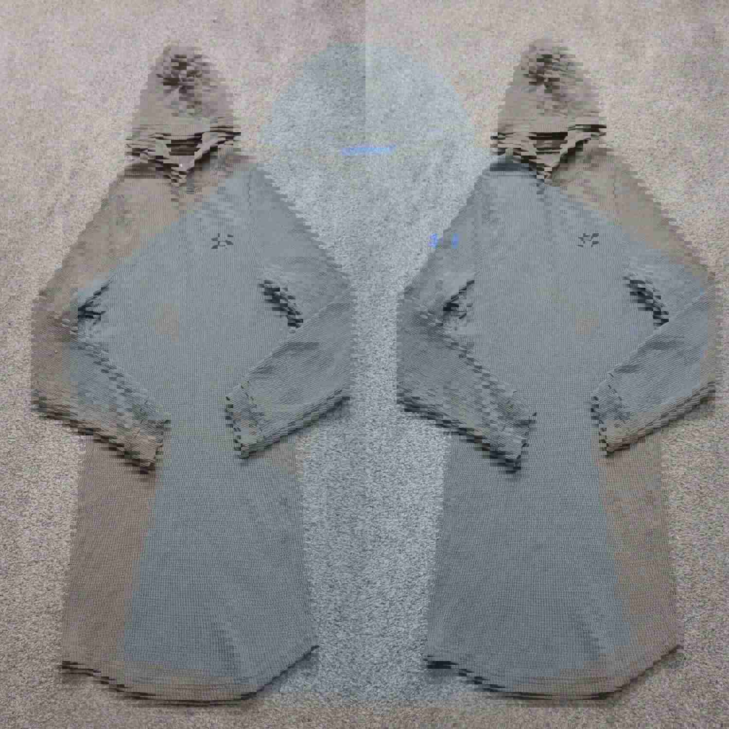 Under Armour Men's Pullover Hoodie Sweatshirt Logo Heatgear Slate Blue Size SM