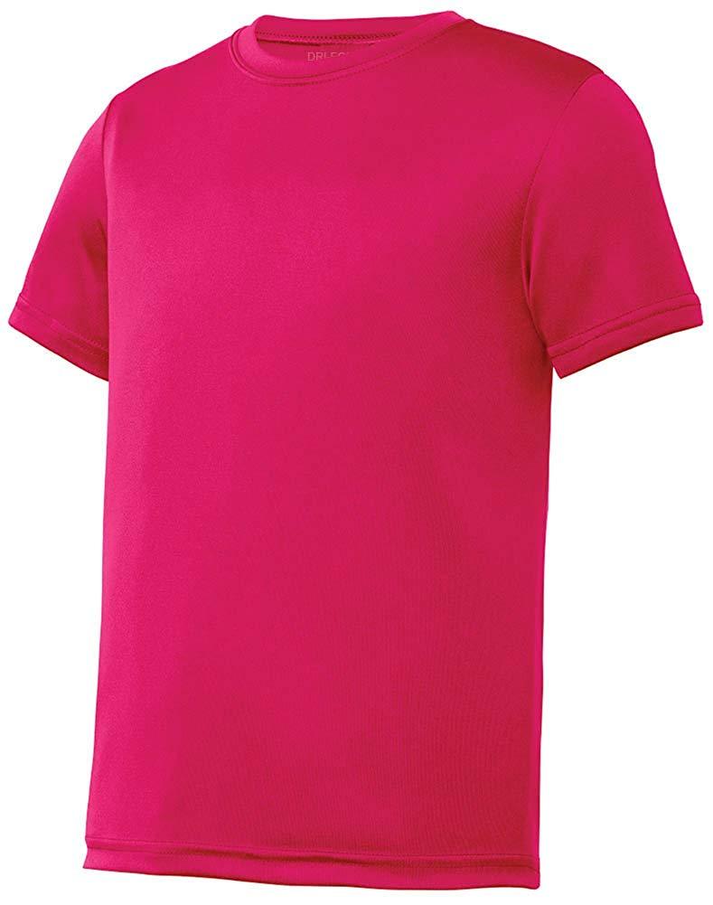 Dri-Equip Youth Athletic All Sport Training Tee Shirts - 24 Colors, Moisture-Wicking & Breathable