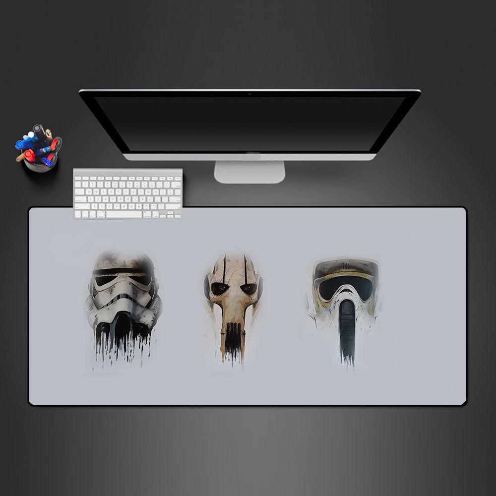 SW Masks Design Gaming Mouse Pad - M-XXL Size with Non-Slip Base