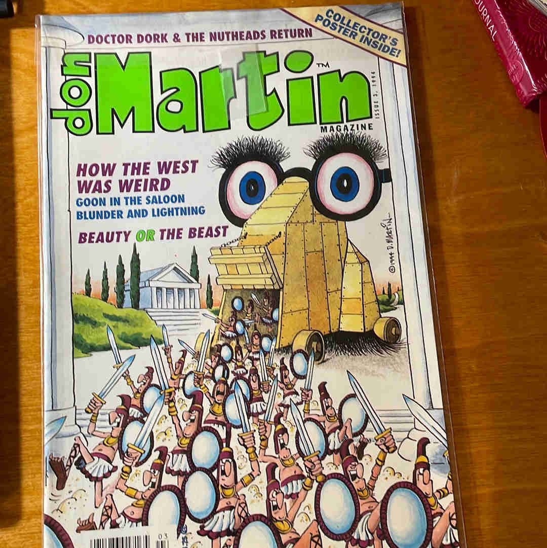 Don Martin Issue 3, 1994 Magazine - Doctor Dork & The Nutheads Return