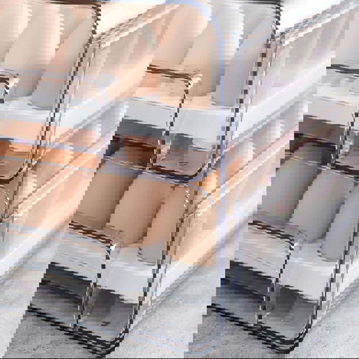 CoopBenPT 32 Grid Egg Holder for Refrigerator - Double Layer Egg Basket with Lids, Multifunctional Food Organizer