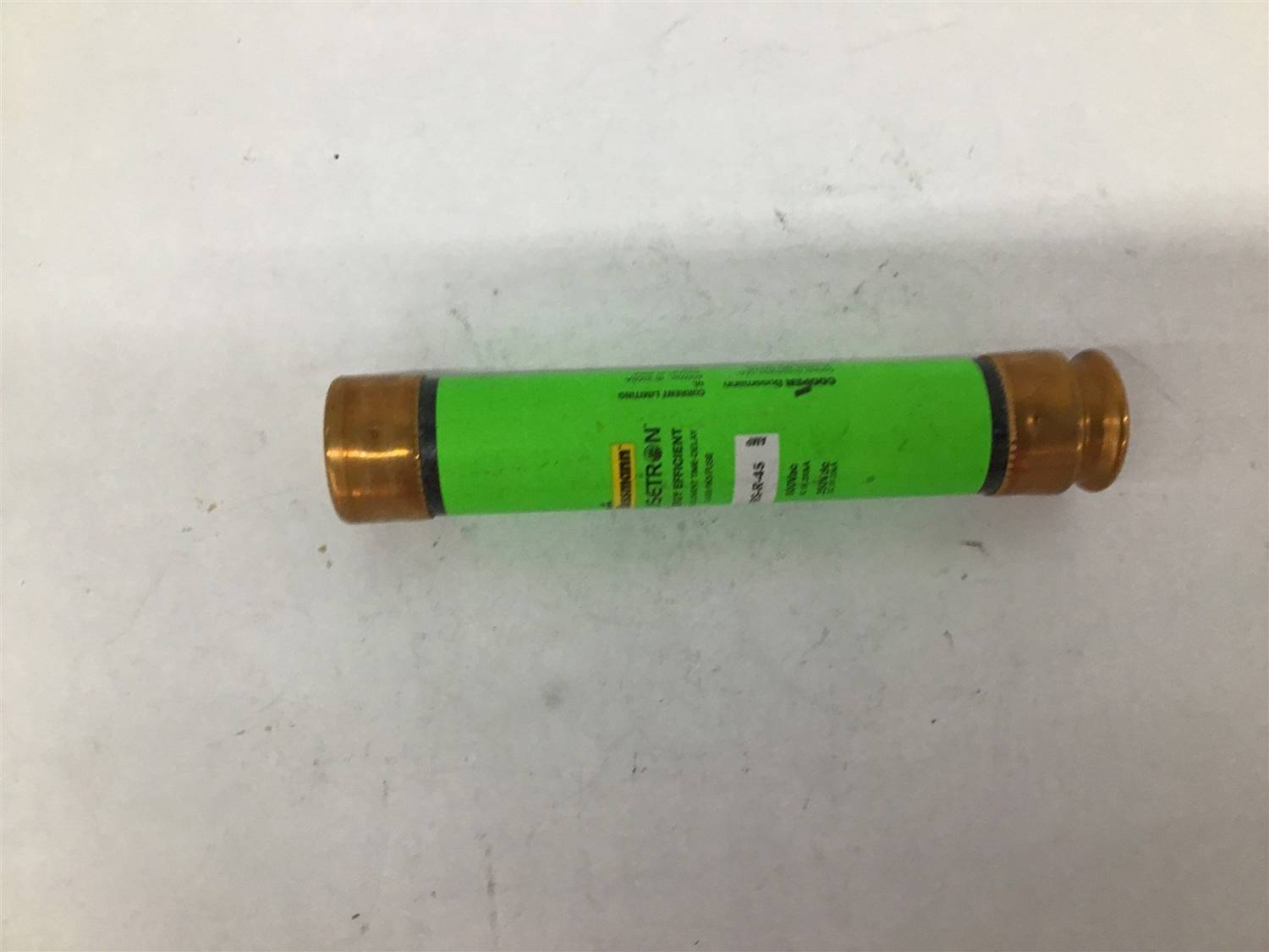 Bussmann Fusetron FRS-R-45 Energy Efficient Dual-Element 600V AC 250V DC Fuse