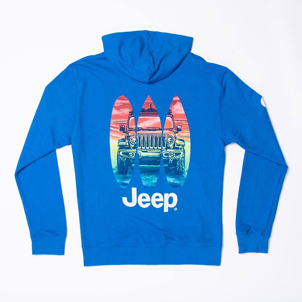Jeep - Surfs Up Zip Hoodie