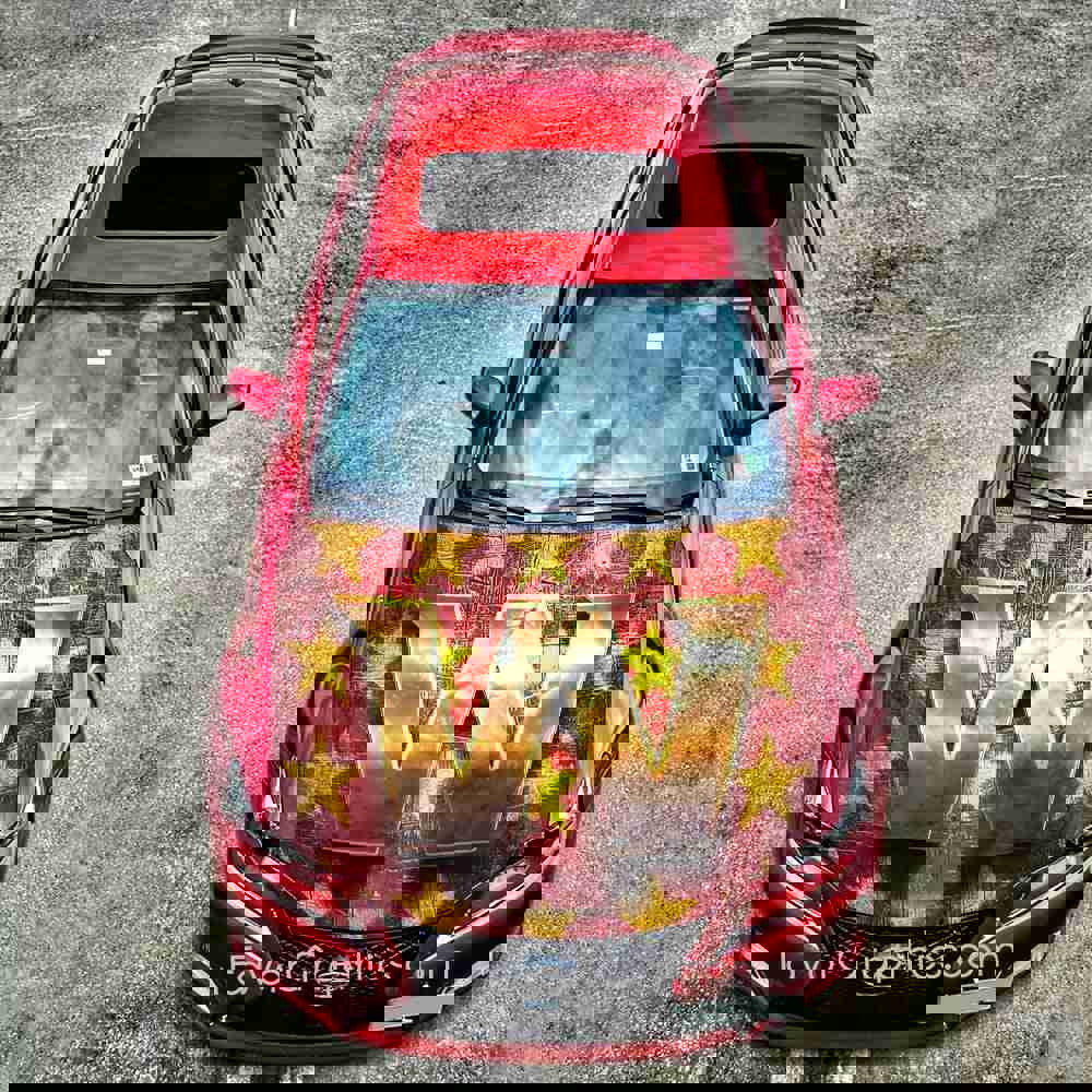 Washington Commanders Itasha Car Vinyl Hood Wrap Decal Sticker