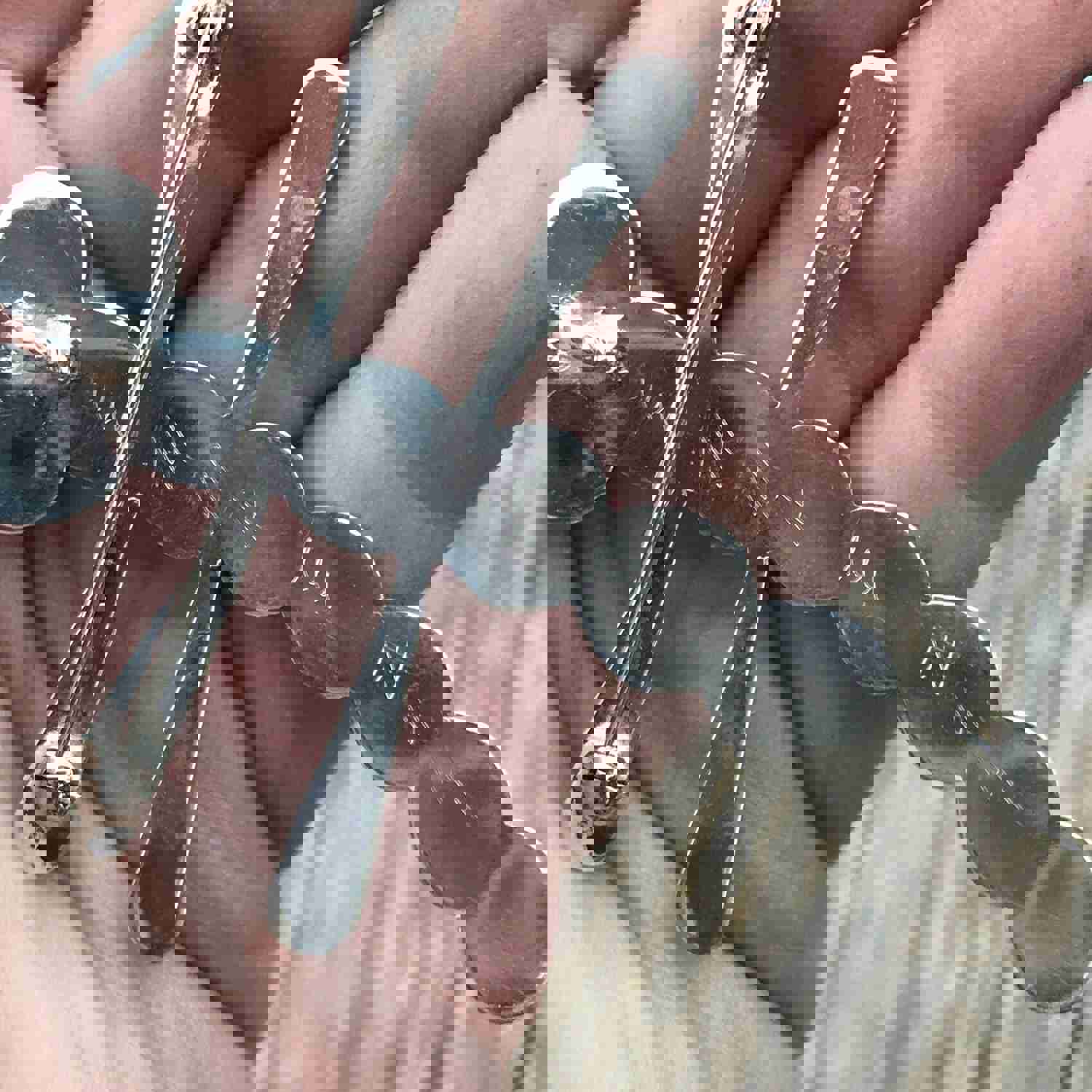 Navajo Sterling Silver & Multi Color Opal Stone Dragonfly Pendant Pin