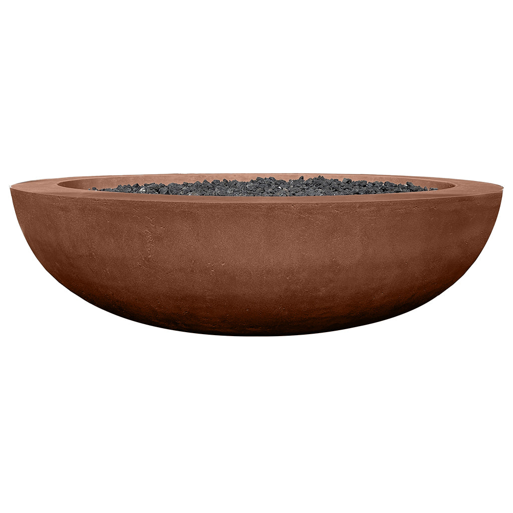 Moderno 70 Fire Bowl - Gas Fire Pit with Lava Rocks