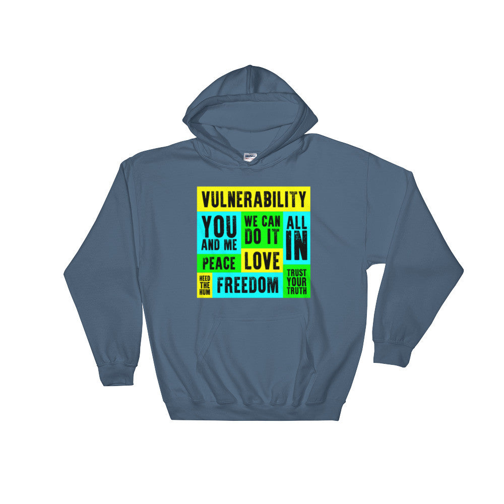 Vulnerability Hooded Unisex Sweatshirt - Soft, Stylish & Comfortable