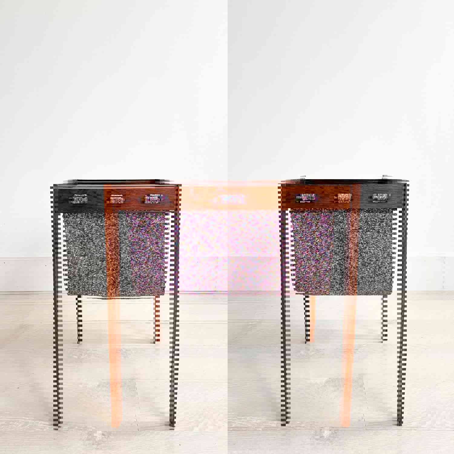 Bent Silberg’s Rosewood Magazine Holder - Mid Century Modern End Table