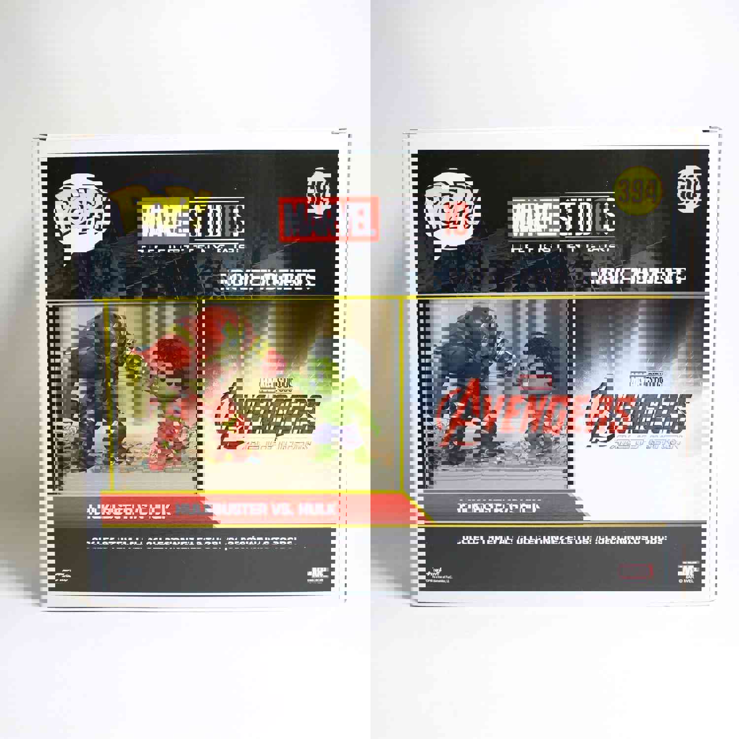 Funko Pop Marvel Hulkbuster vs. Hulk Movie Moments Figures 2018 Exclusive #394