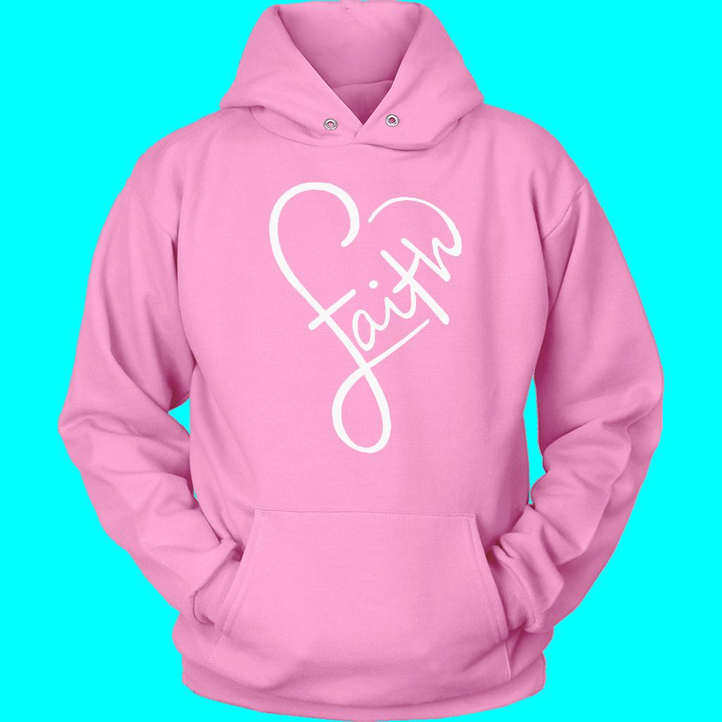 Faith In A Heart Hoodie