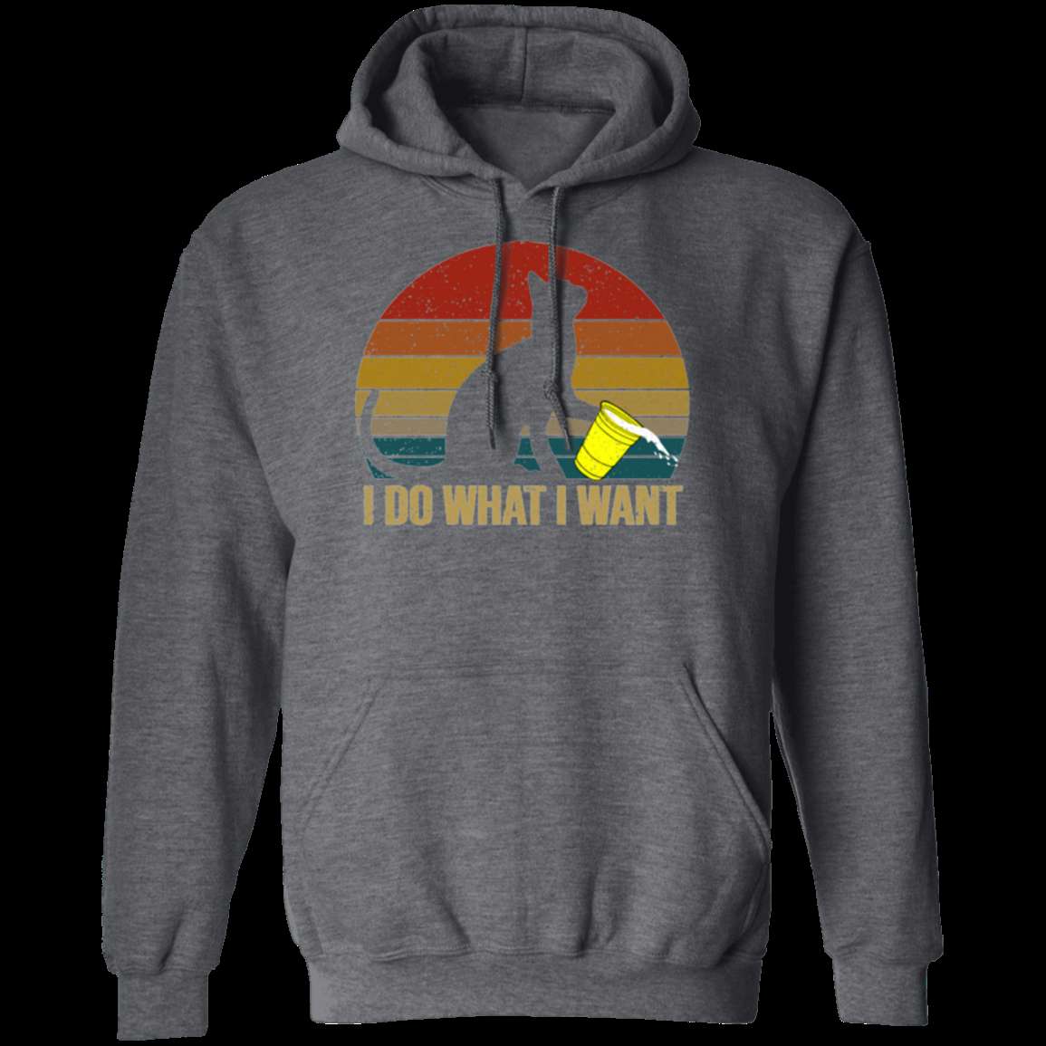 I DO WHAT I WANT Pullover Hoodie 8 oz.
