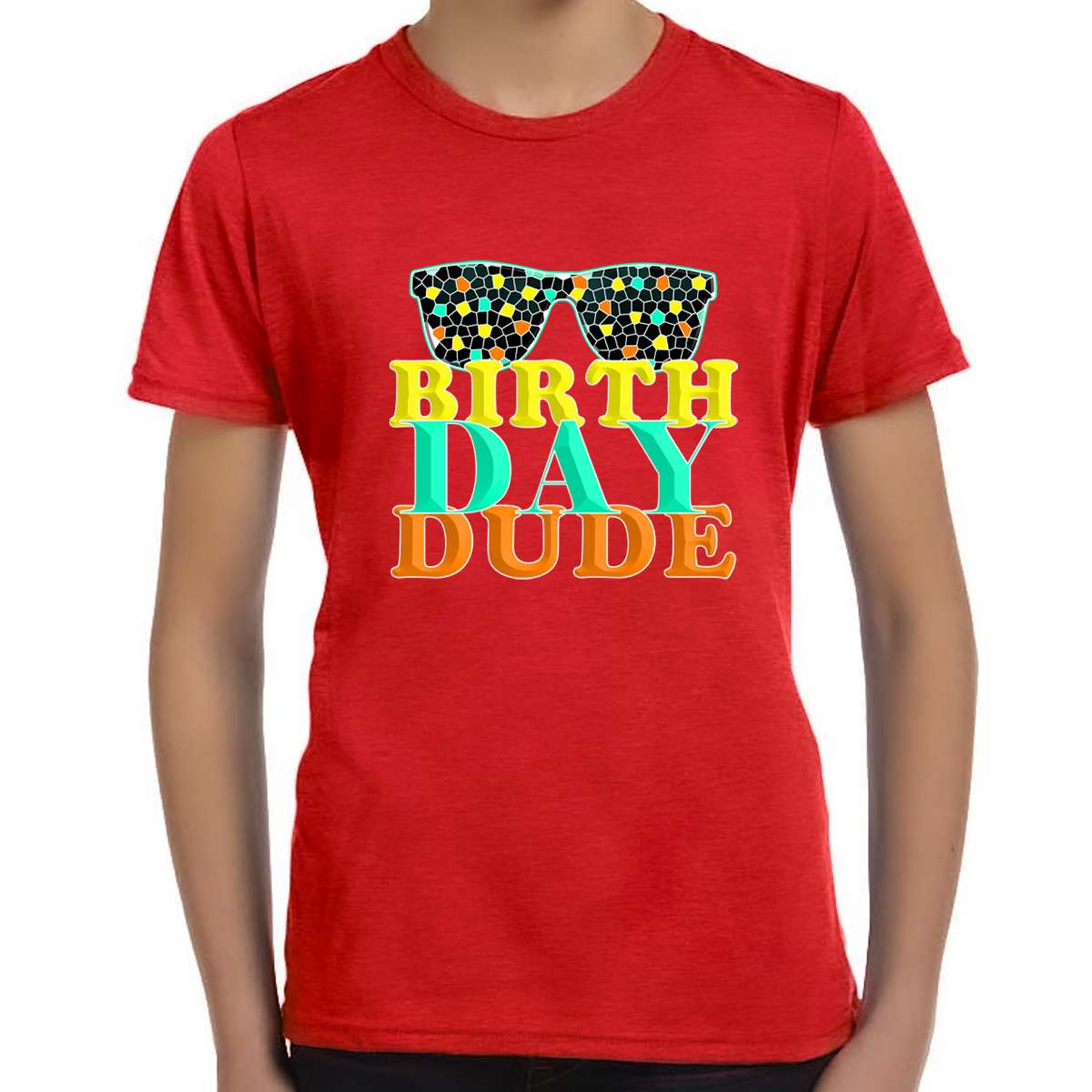 Birthday Boy Shirt - Birthday Dude Shirt for Kids & Youth