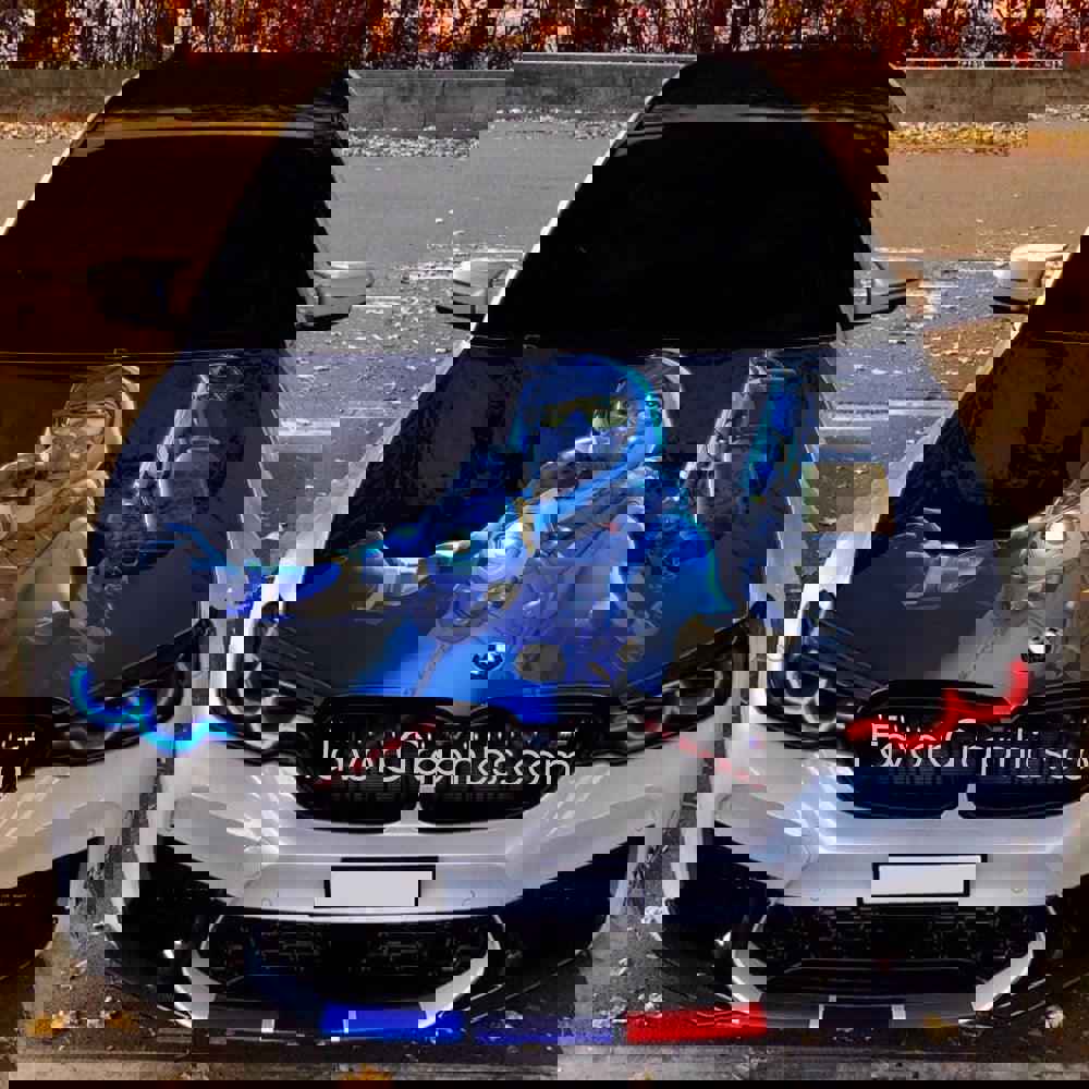 Tracer Overwatch Itasha Car Vinyl Hood Wrap Decal Sticker