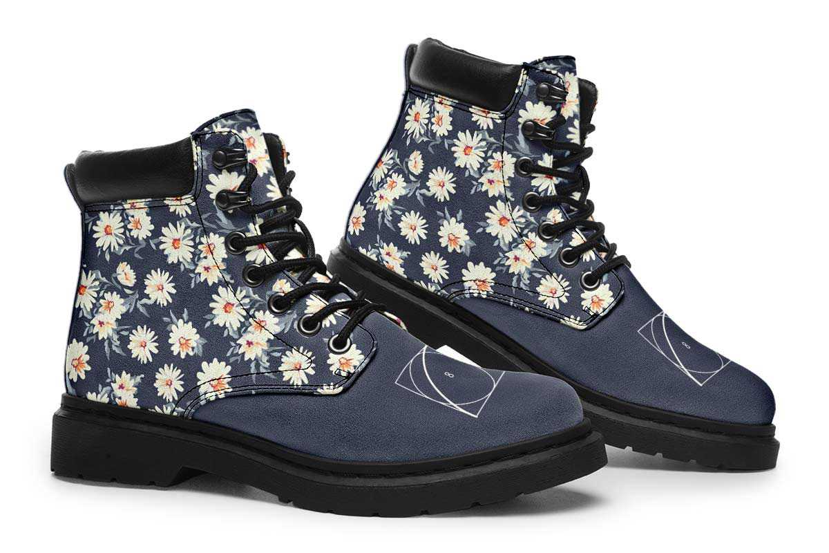 Floral Golden Ratio Classic Vibe Boots