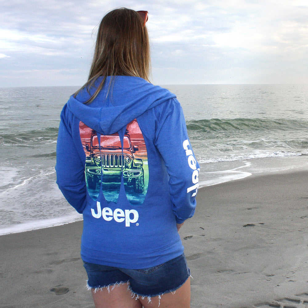 Jeep - Surfs Up Zip Hoodie