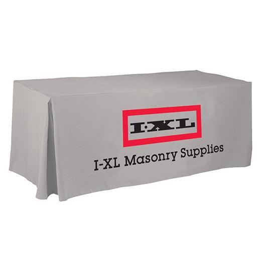 4 Custom Printed Fitted Table Cover - Front Panel Print