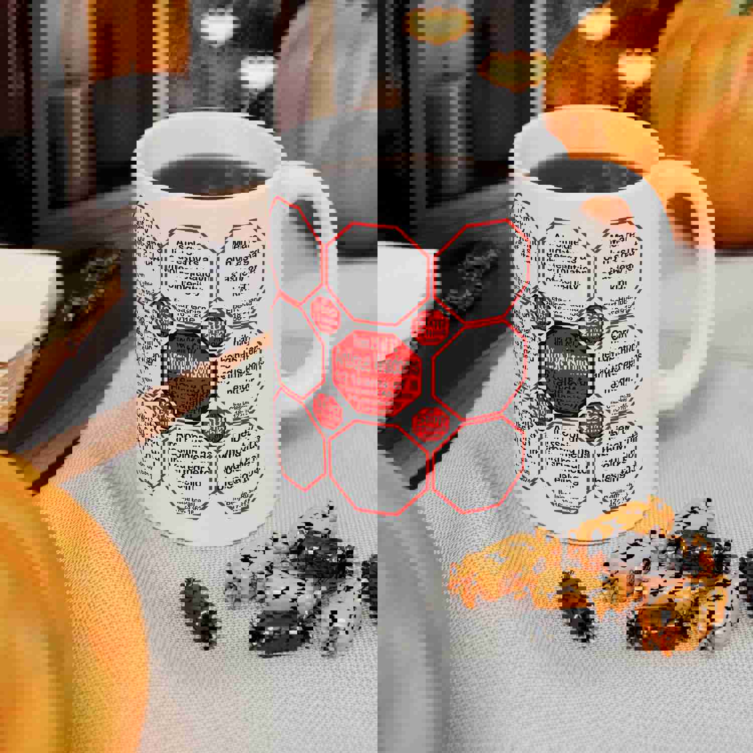 Team 21 of 52 teams that Make Humanity Great! Drink Wisely in Mug Wisdoms Ceramic 11oz Cup