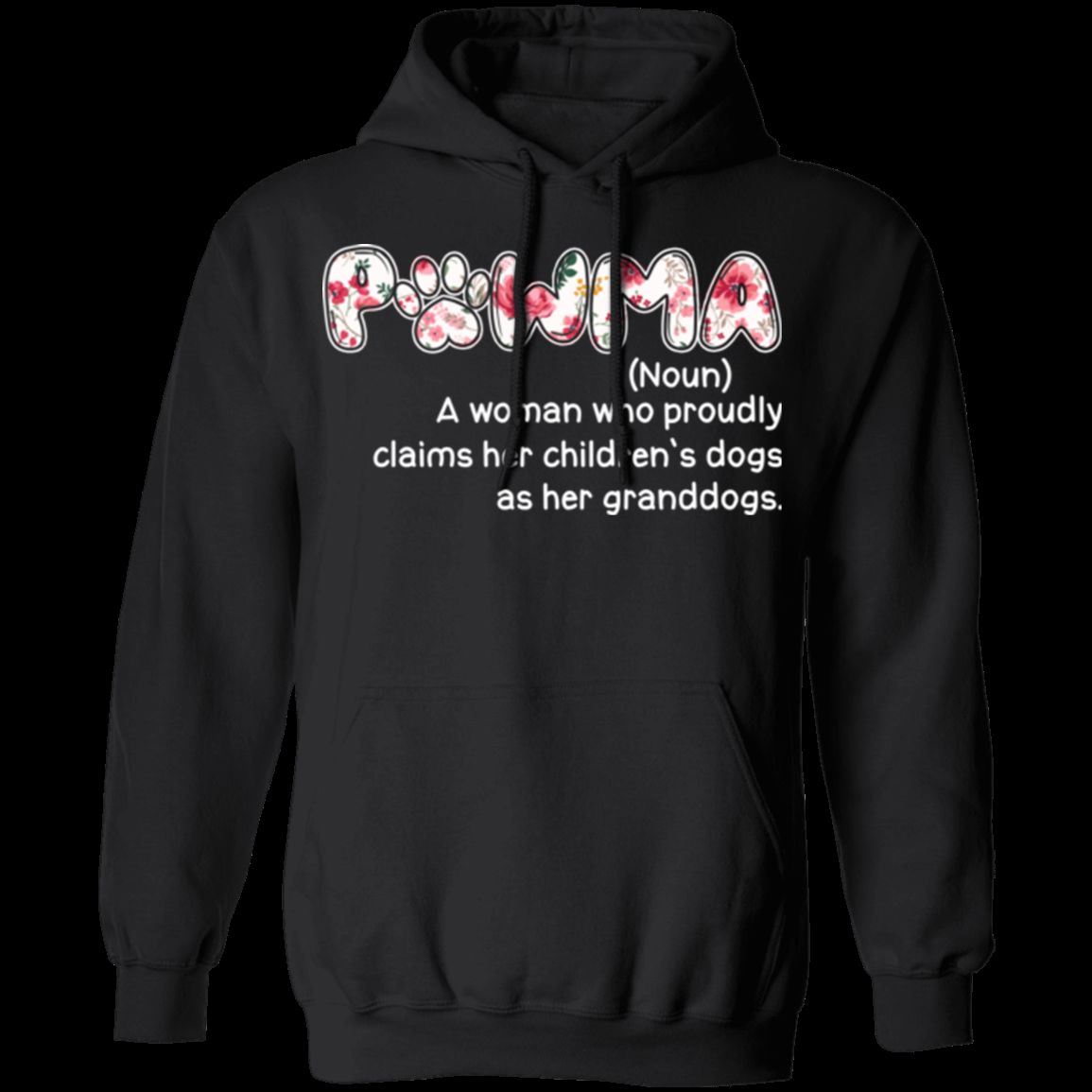 PAWMA LADIES Pullover Hoodie - 8 oz, Unisex, Digital Print