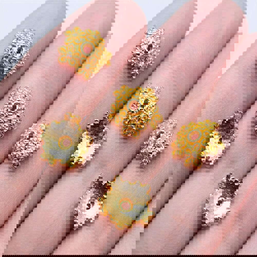 WYSIWYG 40pcs Antique Silver Alloy Charms for DIY Jewelry Making