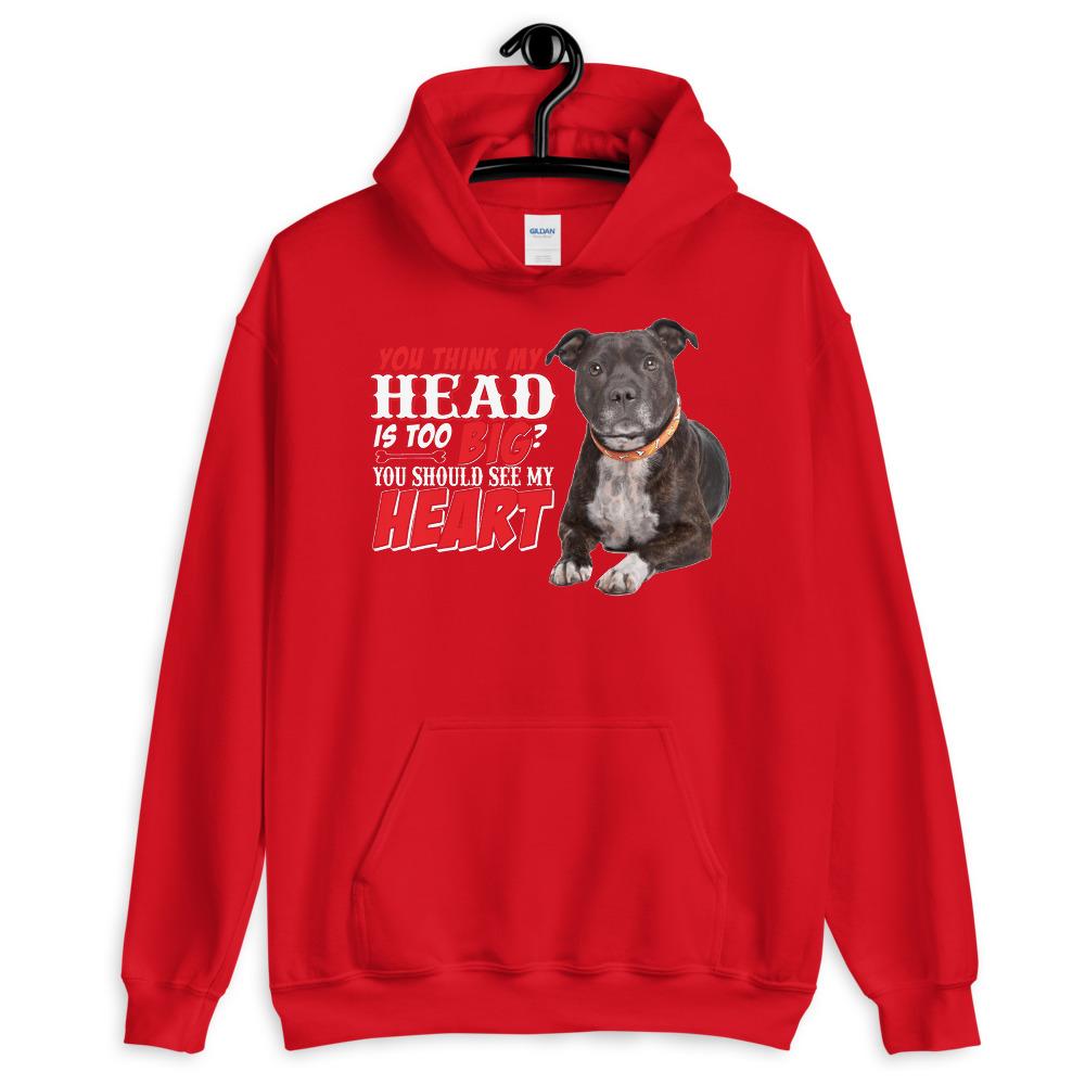 Custom Unisex Hoodie with Your Dog's Photo - Personalized Pet Apparel