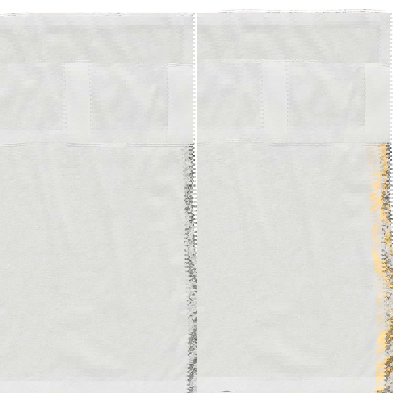 Dorset Gold Floral Swag Set of 2 - Farmhouse Decor (36x36x16)