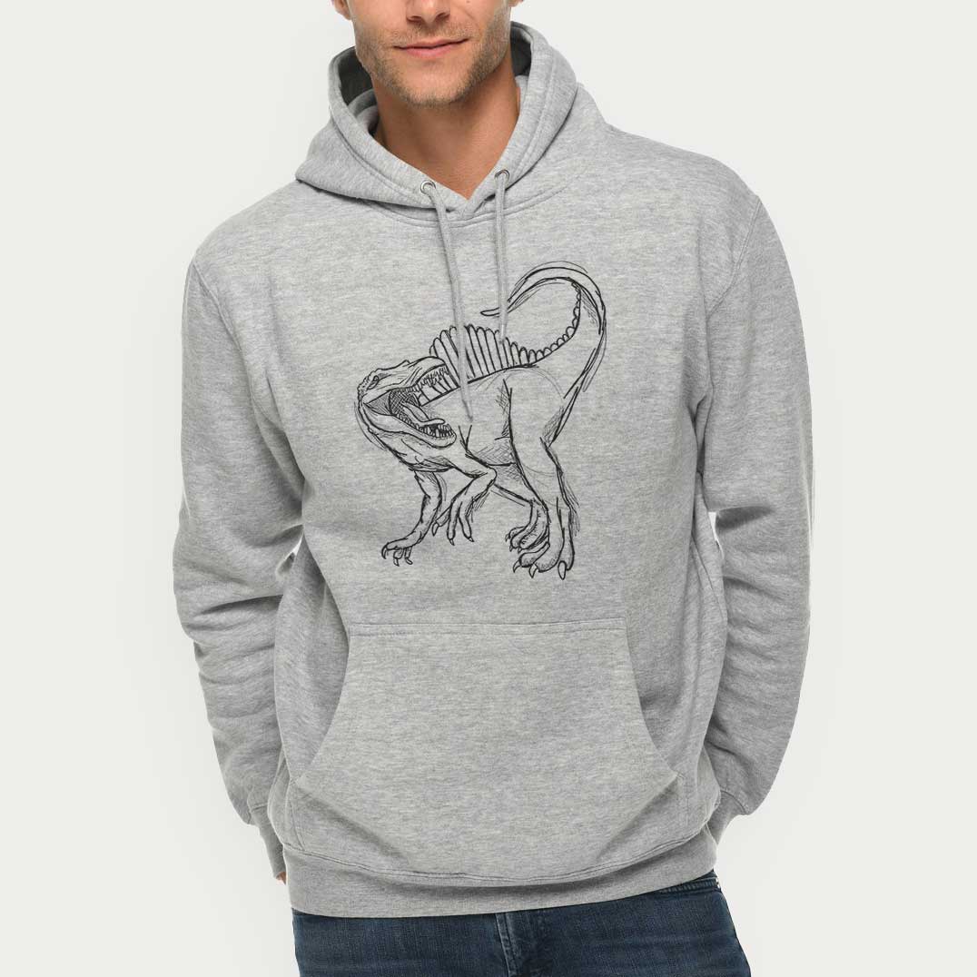Spinosaurus Aegyptiacus - Mid-Weight Unisex Premium Blend Hoodie