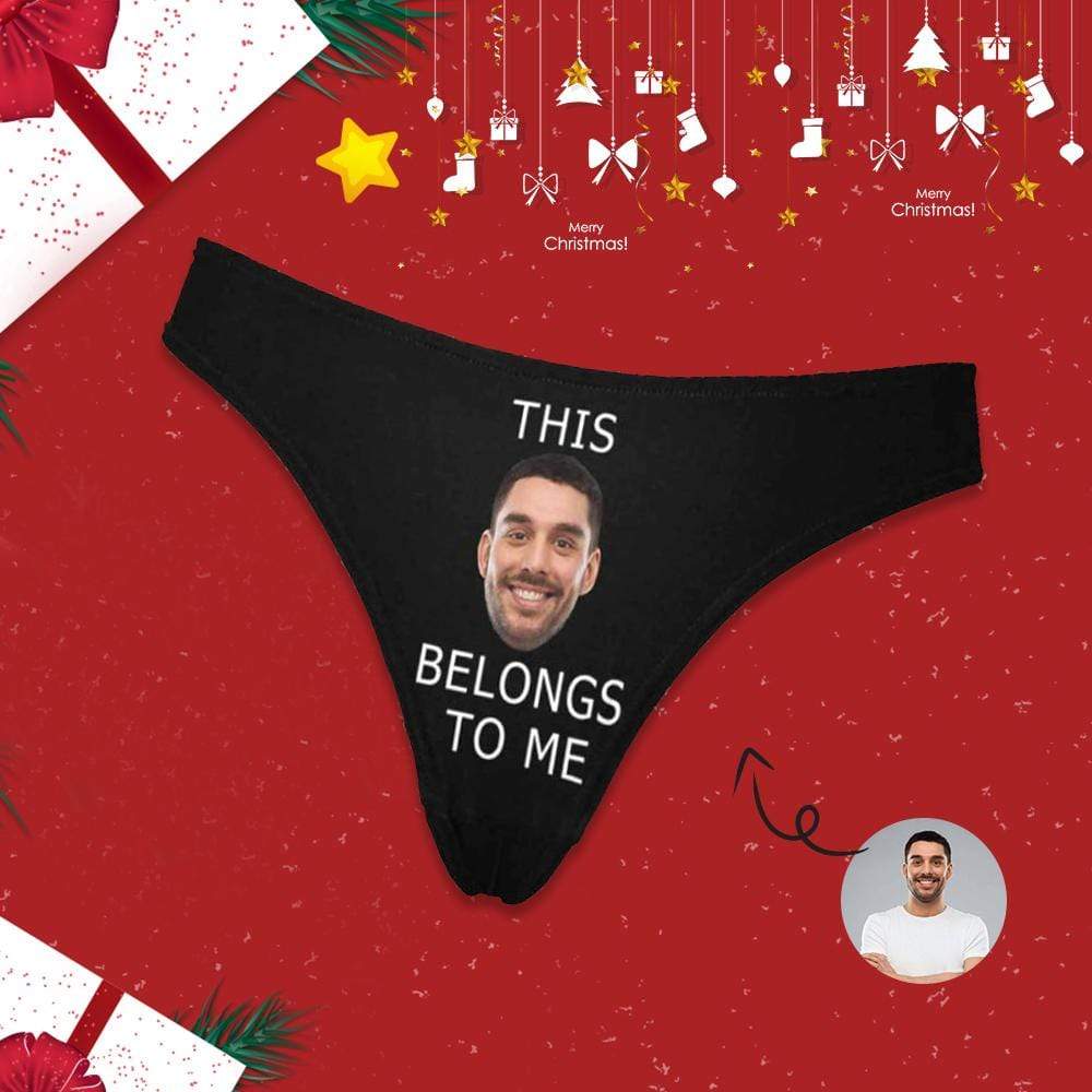 Custom Boyfriend Face Underwear for Her - Personalized Intimate Apparel