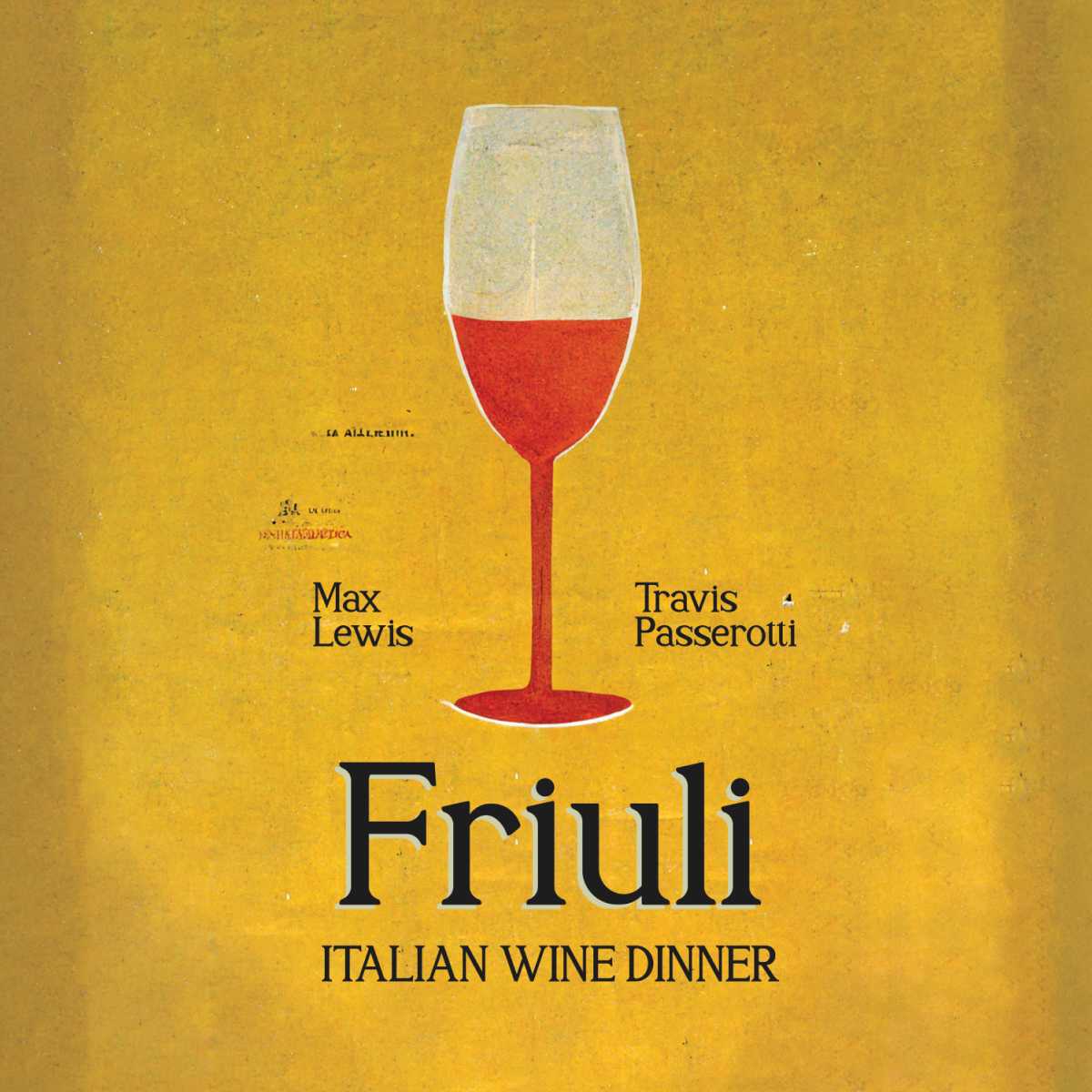 Friuli Italian Wine Dinner at The Tasting Kitchen