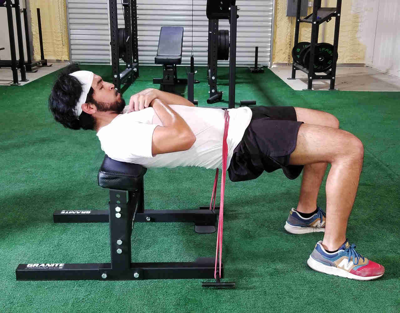 Granite Fitness Super Versa Bench with Resistance Band Station