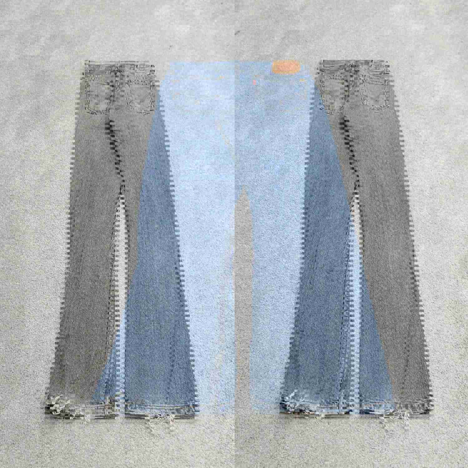 Levis Women's Blue Bootcut Jeans W29XL30 - 100% Cotton Mid Rise