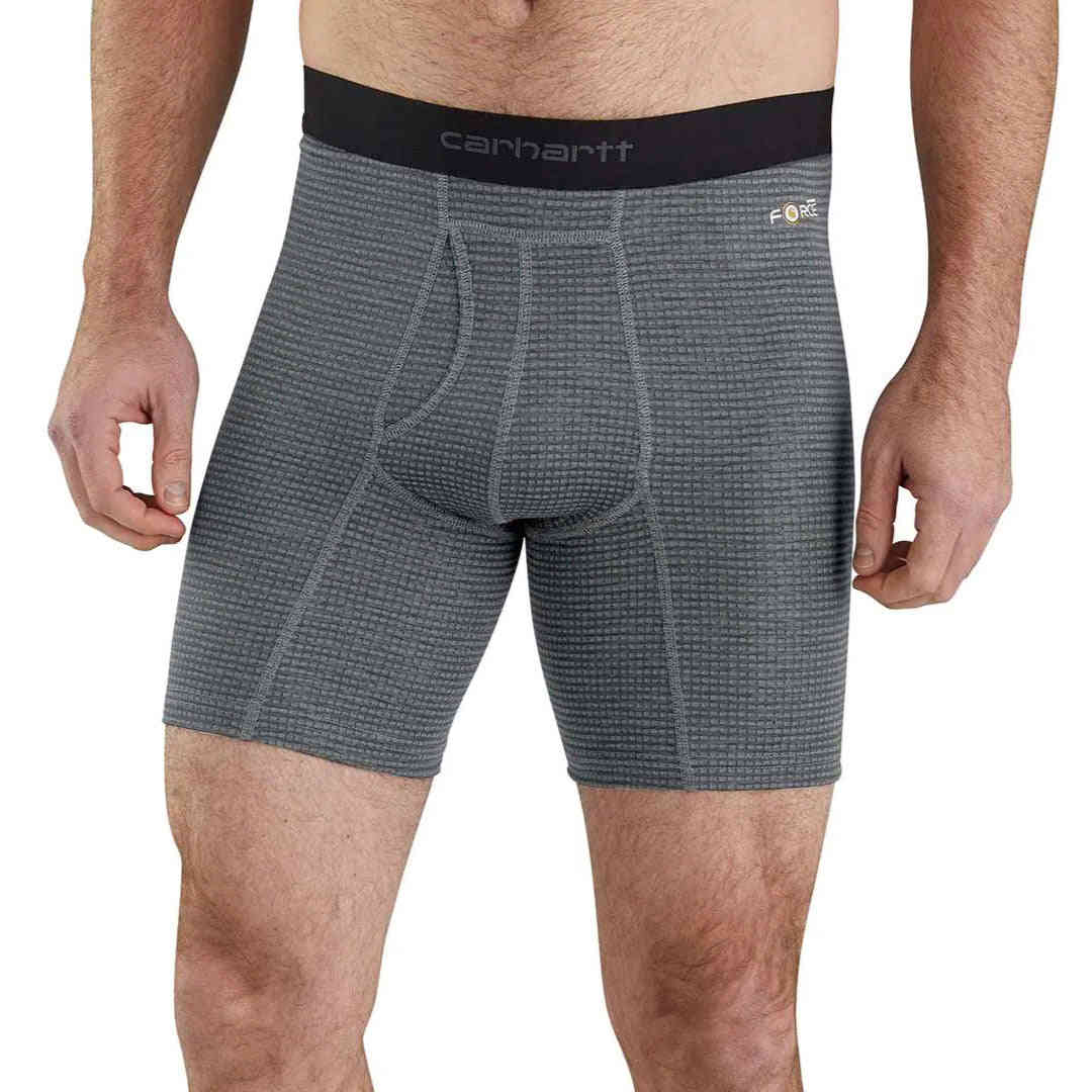 Carhartt MBB123 Base Force 8 Inch Tech Boxer Brief - FastDry® & Rugged Flex