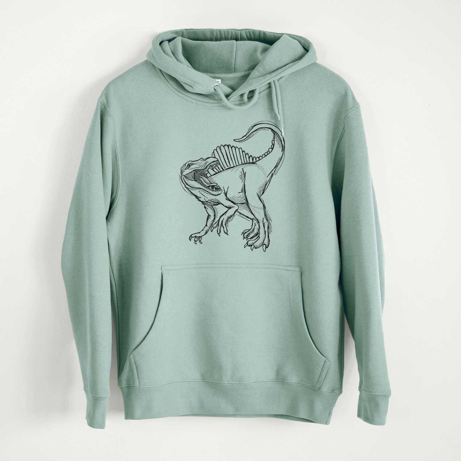 Spinosaurus Aegyptiacus - Mid-Weight Unisex Premium Blend Hoodie