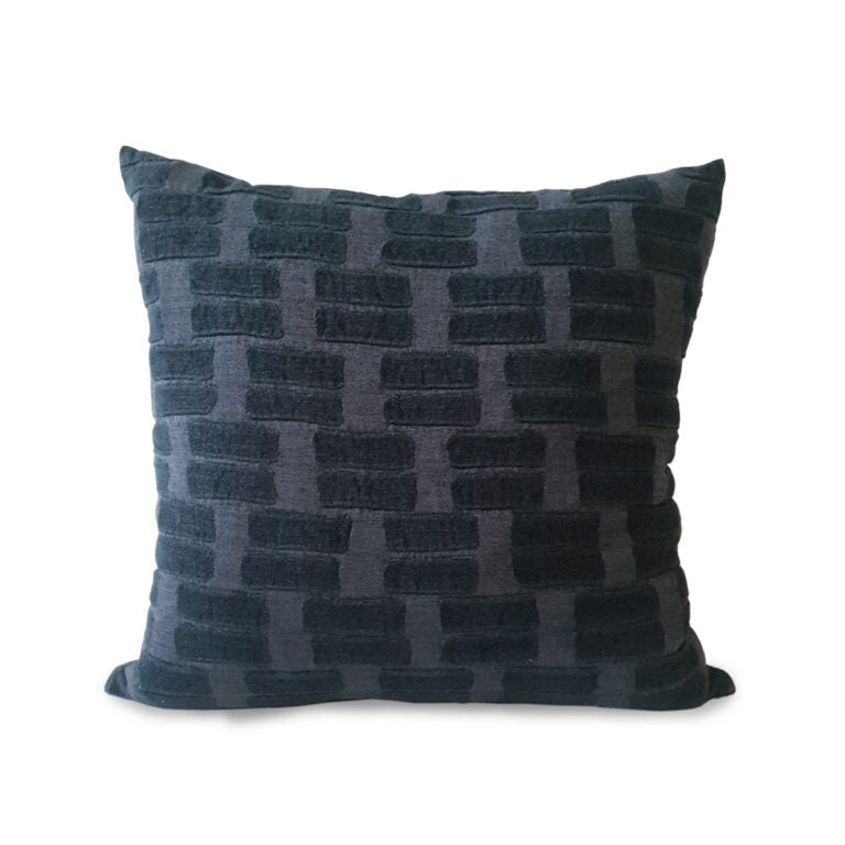 Ihanna Home Bast Cushion - Cotton & Chenille Viscose Decorative Pillow