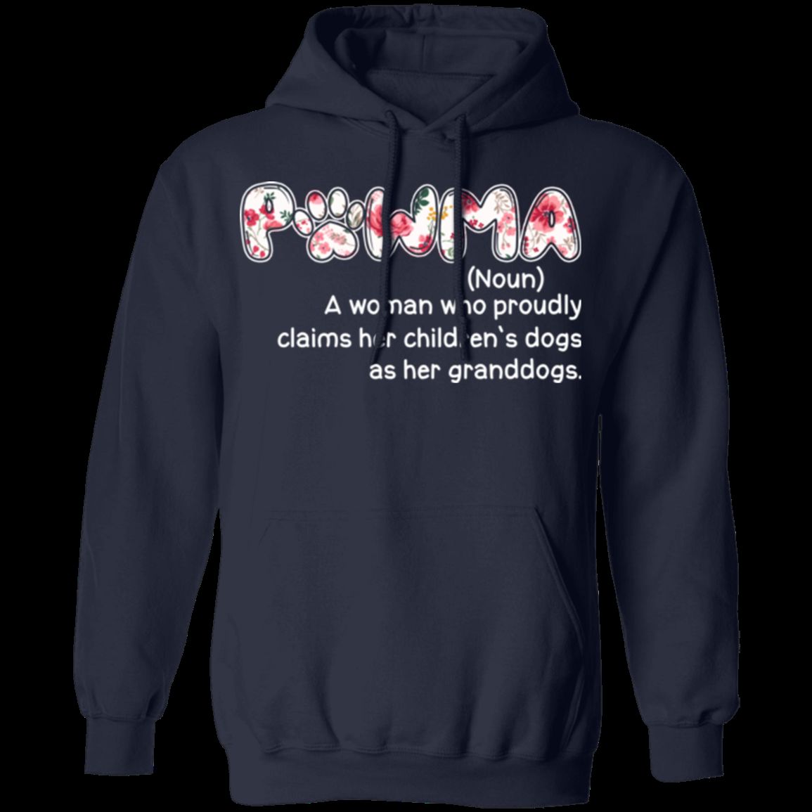 PAWMA LADIES Pullover Hoodie - 8 oz, Unisex, Digital Print