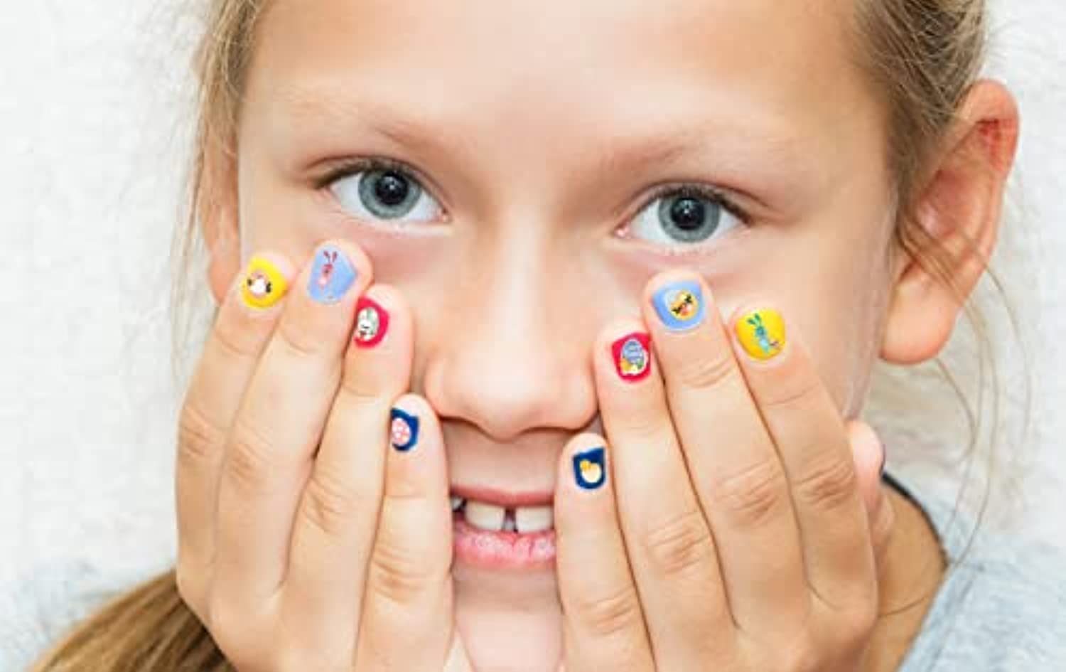 TailaiMei Easter Nail Stickers - Self-Adhesive Nail Art Decals for DIY Nail Decorations