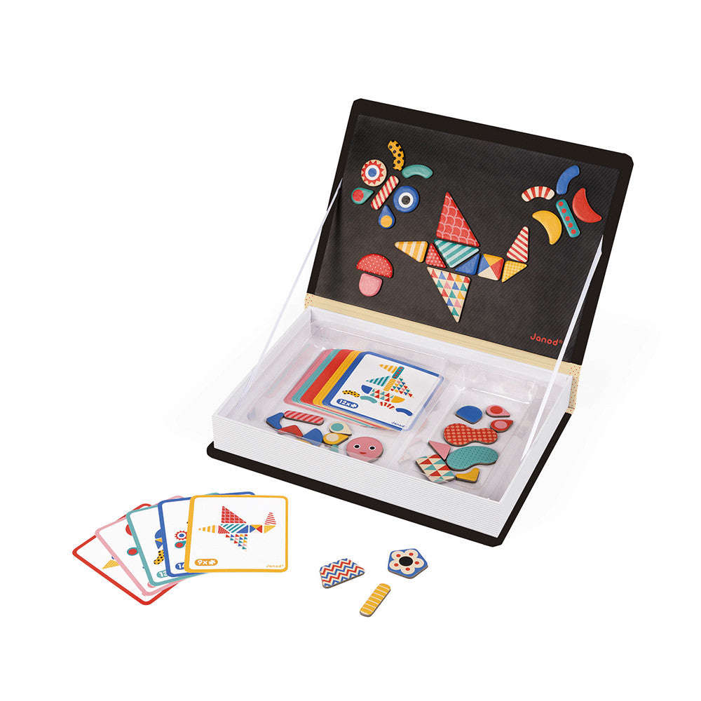 MAGNETIBOOK MODULOFORM - 43 Magnetic Tangram Educational Game for Kids