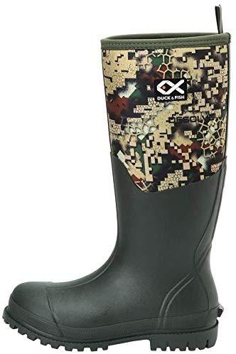 Duck and Fish 16 inches Neoprene Fishing Hunting Knee Boot