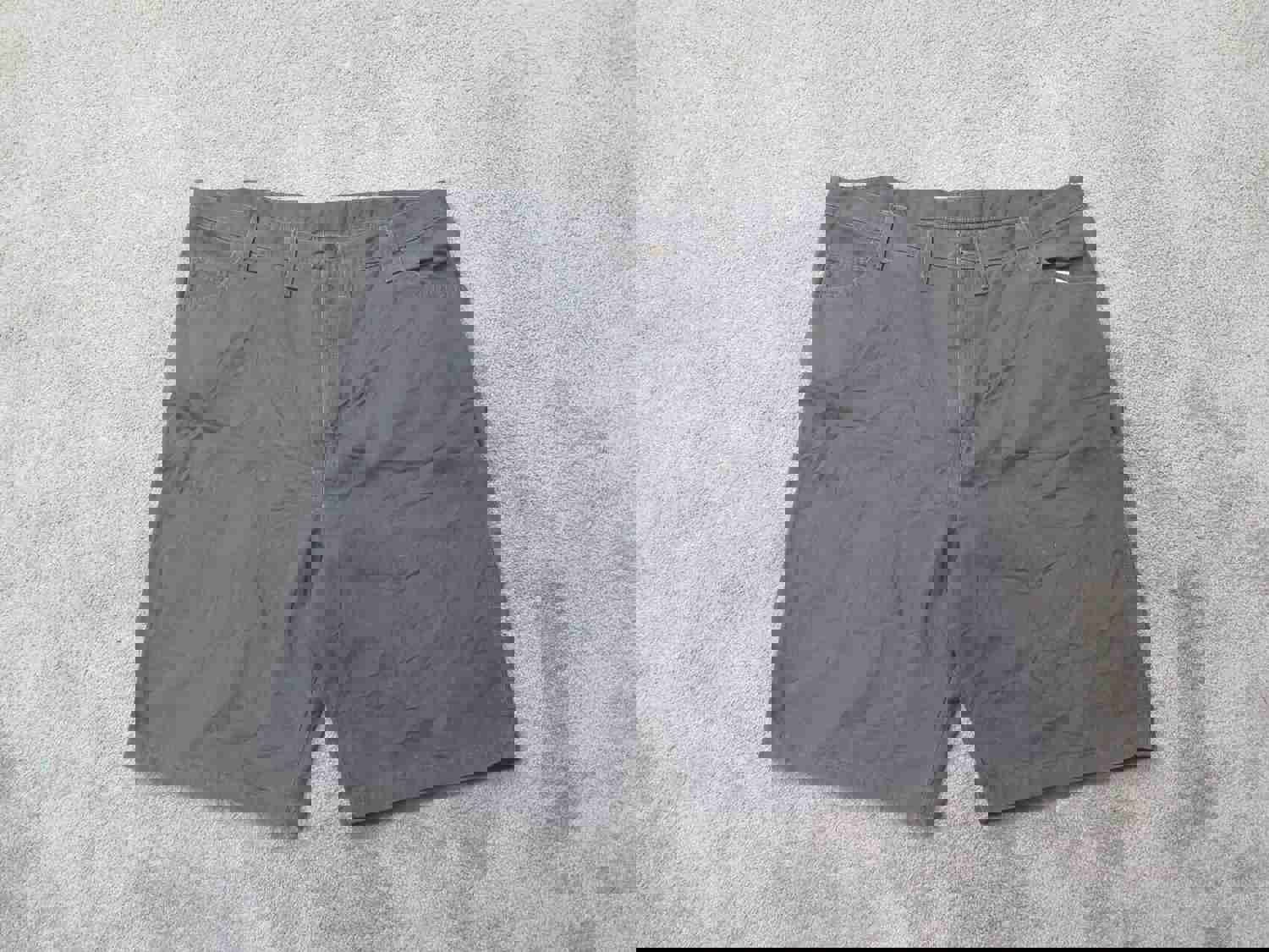 Wrangler Men's High Rise Cargo Stretch Shorts - Gray (Size 50)