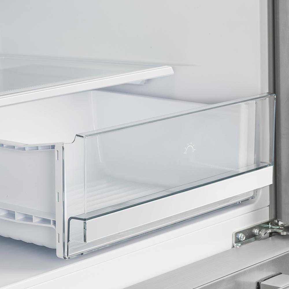 Forno 36-inch, 19.2 cu.ft. Freestanding French 4-Door Refrigerator with Interior Ice Maker