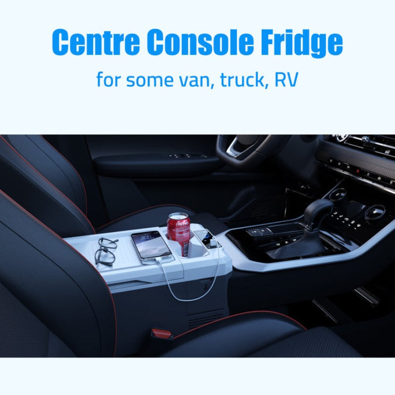 LiONCooler Mini Solar Powered Portable Car Fridge Freezer 29 Quarts Efficient Off-Grid Refrigerator
