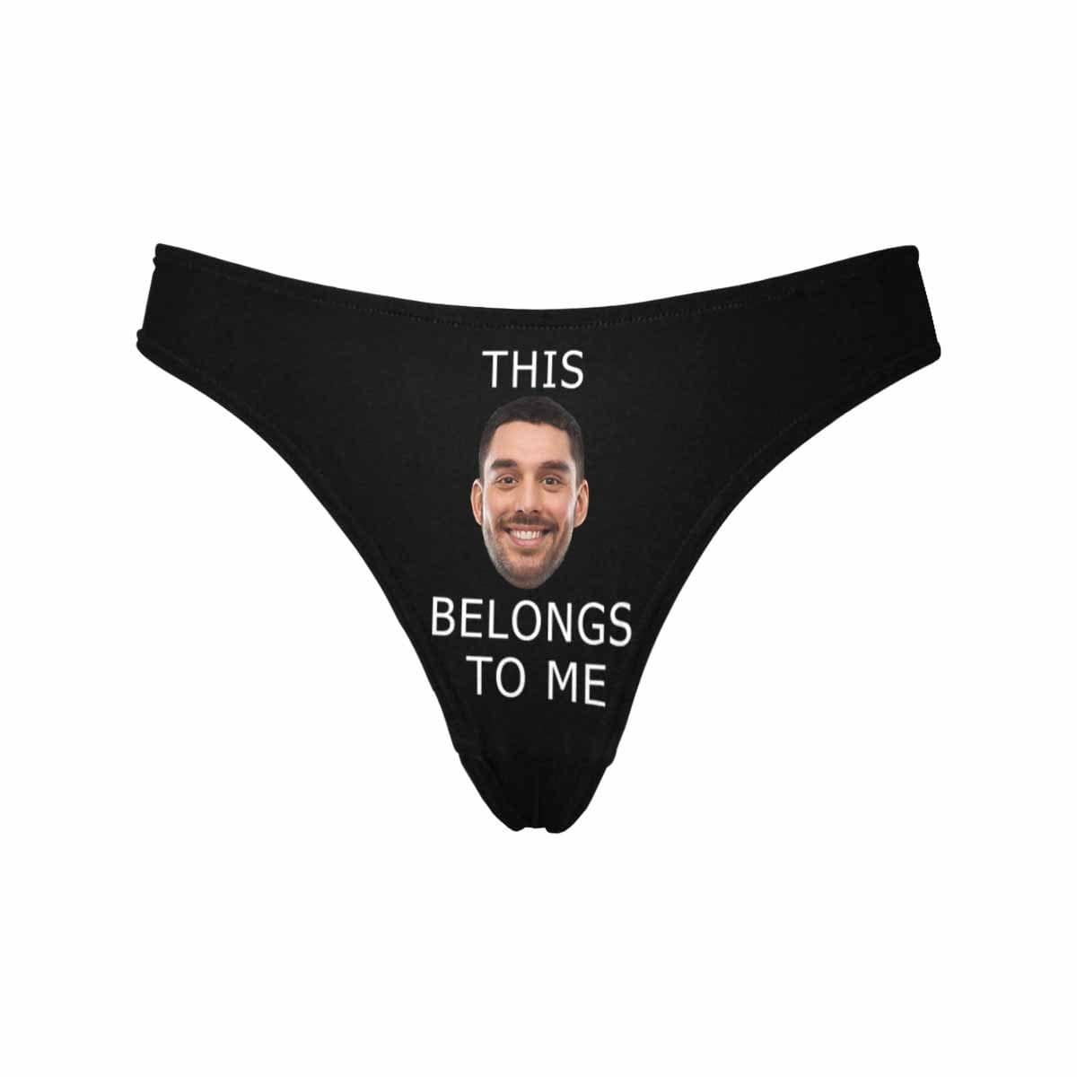 Custom Boyfriend Face Underwear for Her - Personalized Intimate Apparel