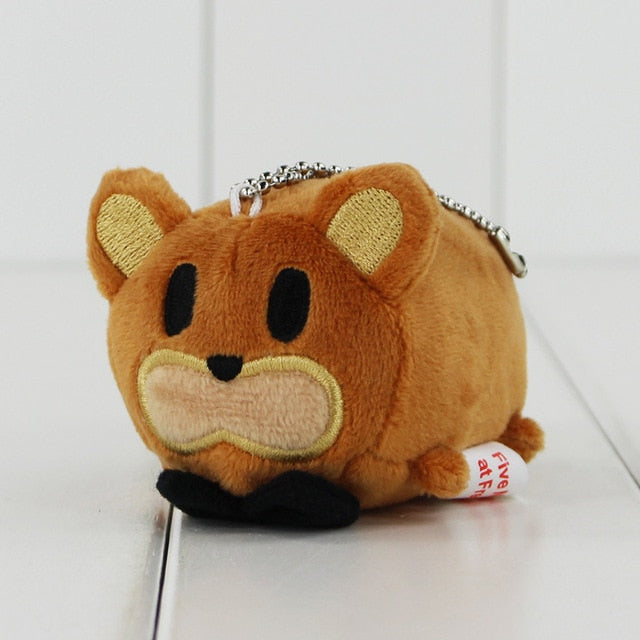 5-8cm Cute Five Nights at Freddy's Soft Stuffed Plush Doll - FNAF Freddy Fazbear Bear Fox Christmas Gift