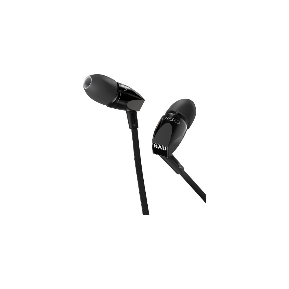 NAD VISO HP20 In-Ear Headphones with In-Line Remote and Microphone