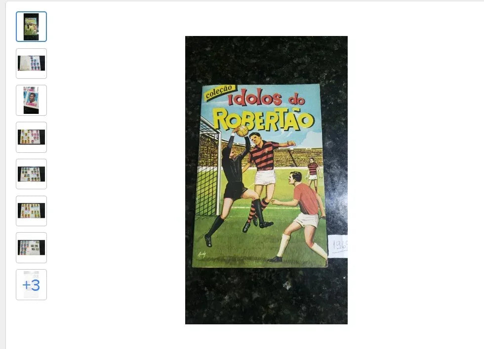 Vintage Football Album Collection Kit - 3 Rare Brazilian Albums (1956-1969)