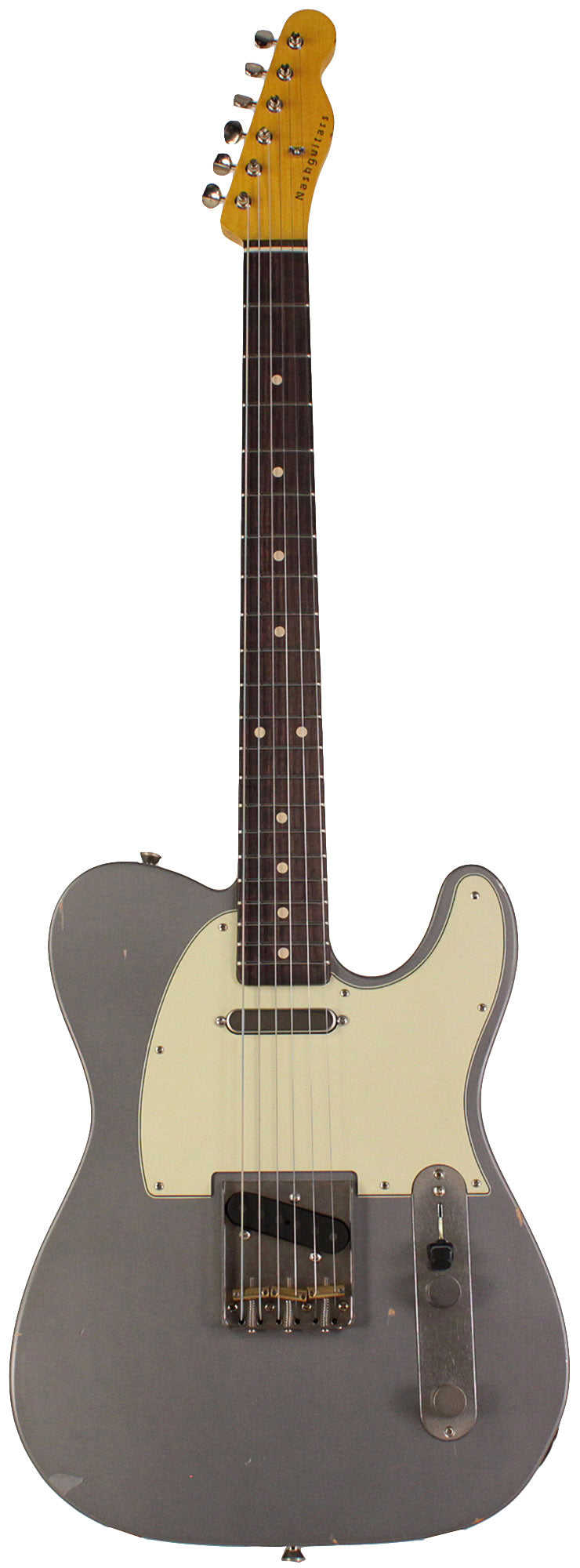Nash T-63 Guitar, Charcoal Frost Metallic, Light Aging
