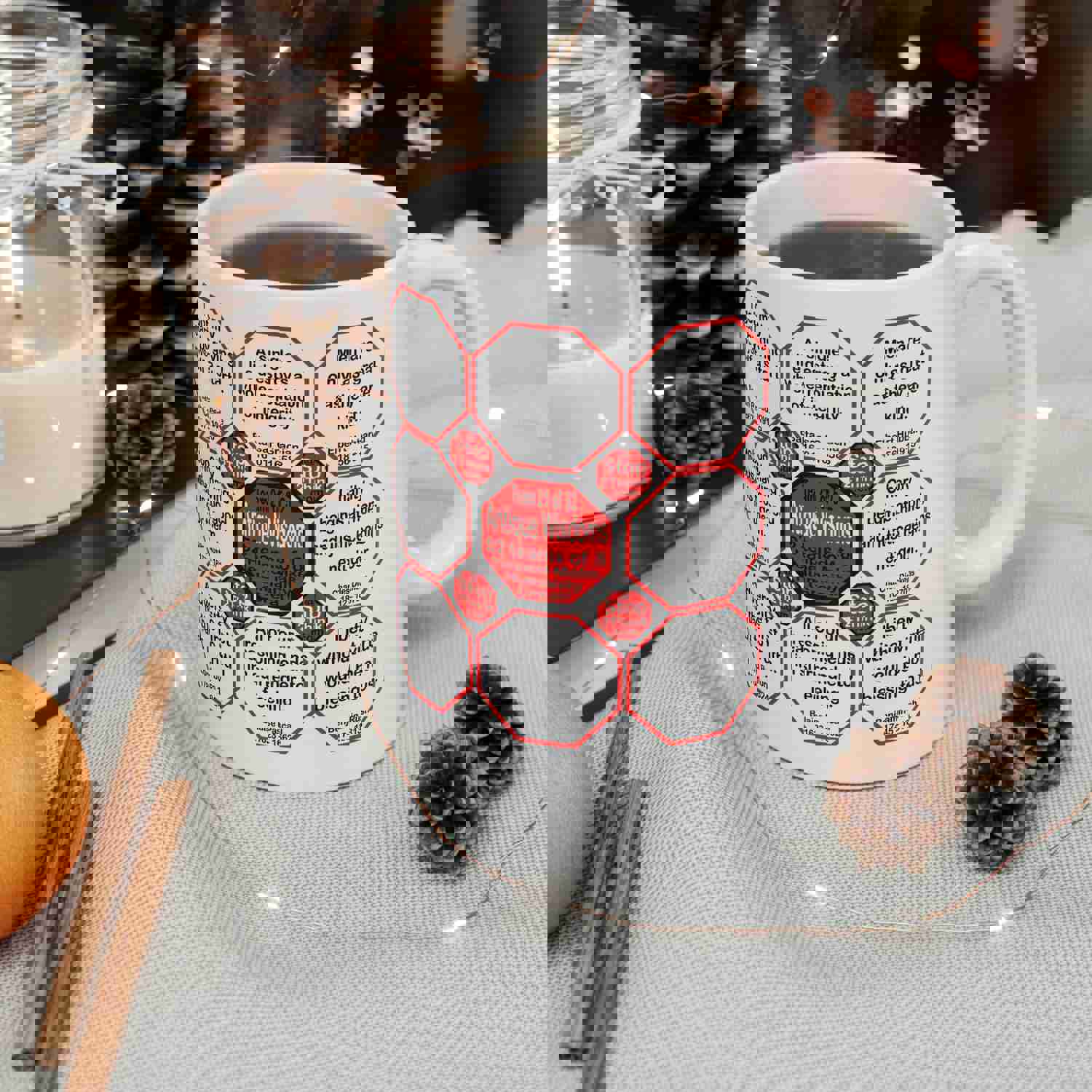 Team 21 of 52 teams that Make Humanity Great! Drink Wisely in Mug Wisdoms Ceramic 11oz Cup