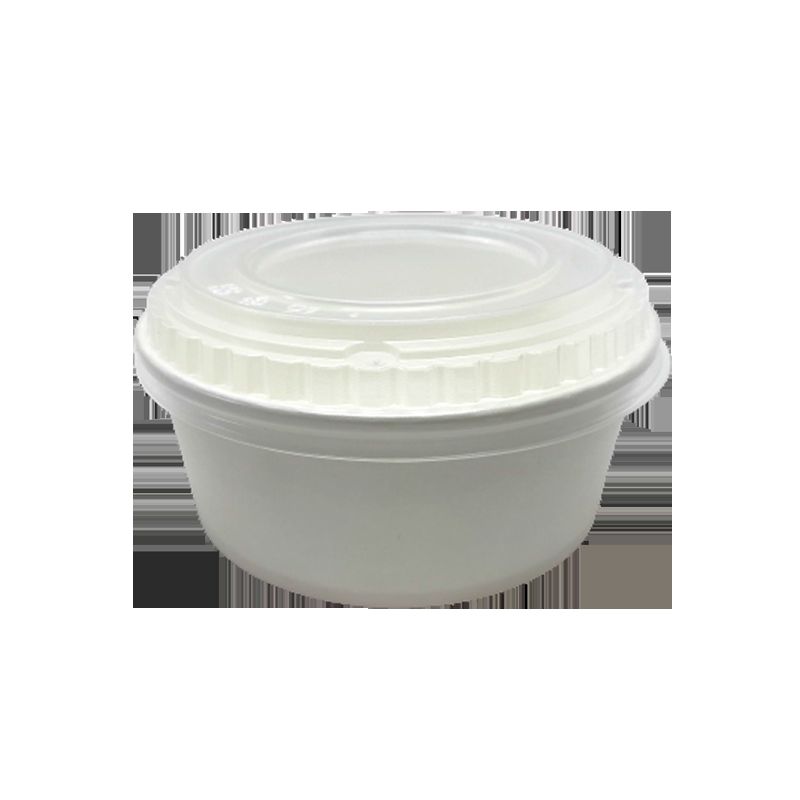 CCF 30OZ (D165MM) PP Plastic Dome Lid for Food Bucket - 600 Pieces/Case